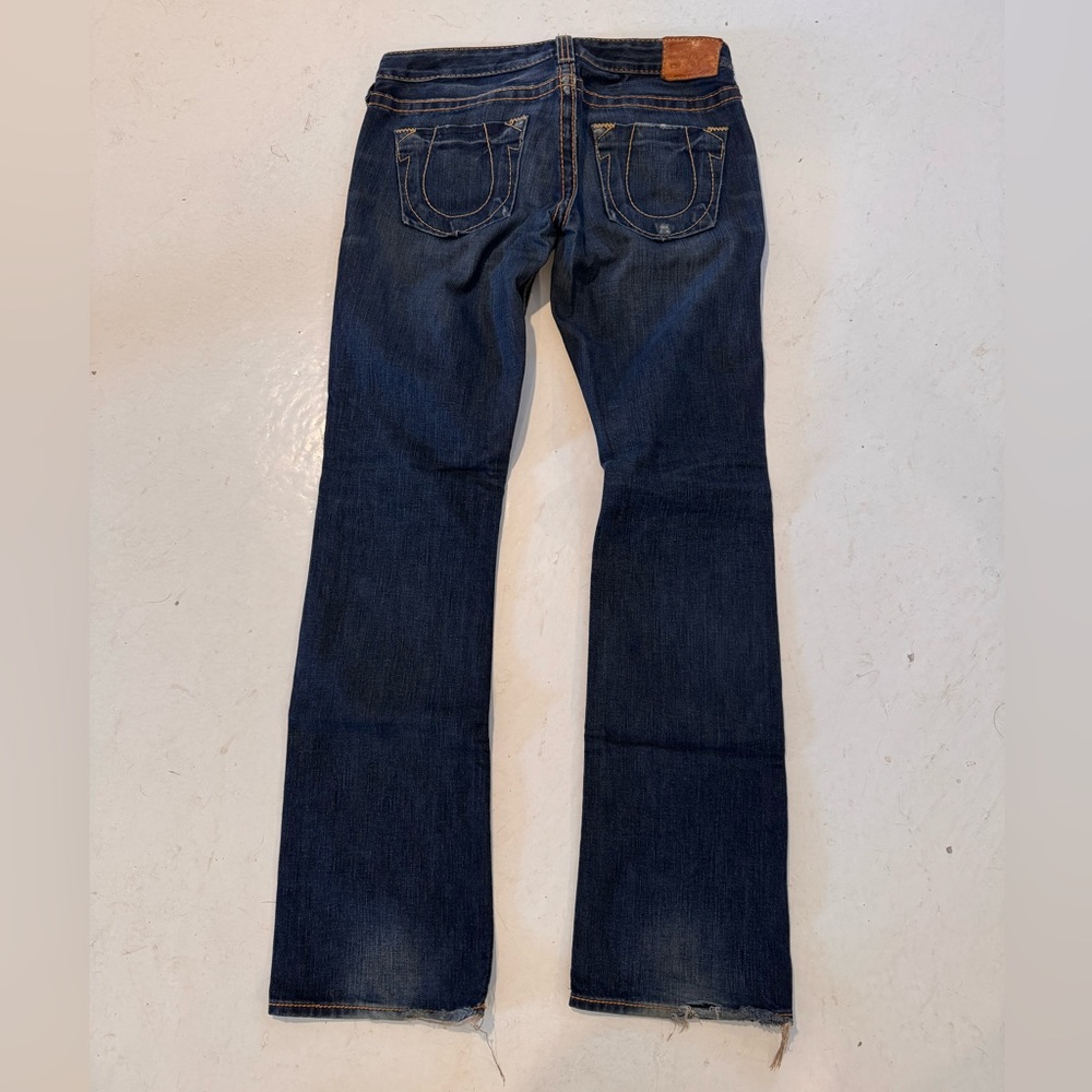 True Religion Joey Bootcut Jeans – Size 29 – Made in USA – Y2K Vintage - Picture 2 of 6
